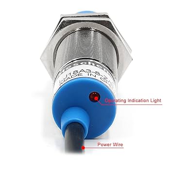 Amazon.co.jp: Heschen M18 誘導近接センサースイッチ 非